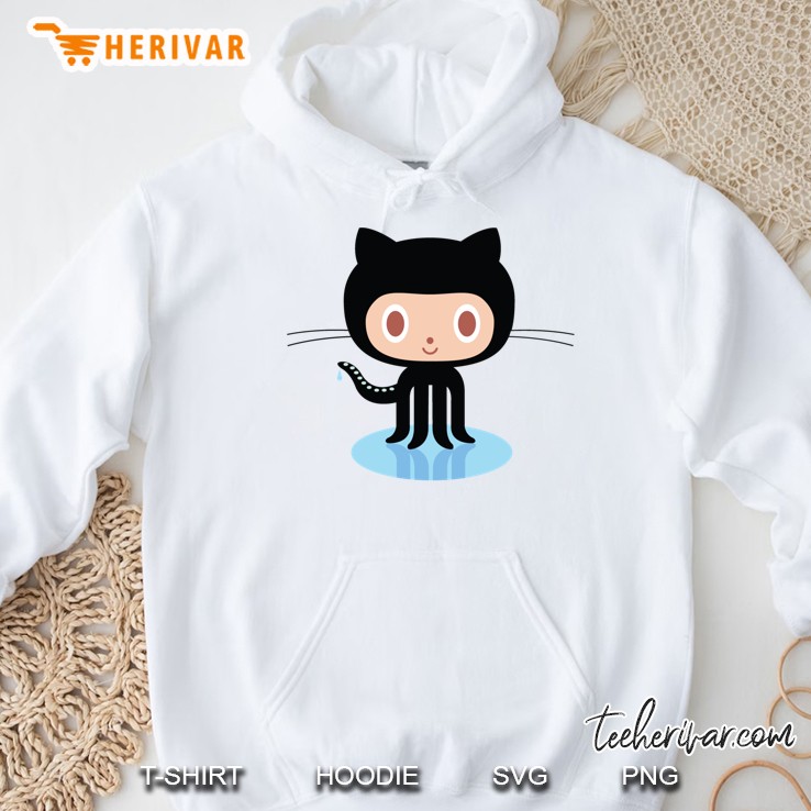 ★ Github Octocat Relaxed Fit Hoodie