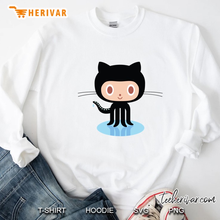 ★ Github Octocat Relaxed Fit Sweatshirt
