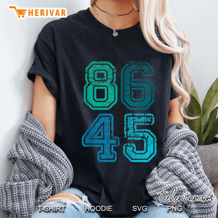 Anti Trump Impeach Remove The President 8645 Donald Trump Ladies Tee