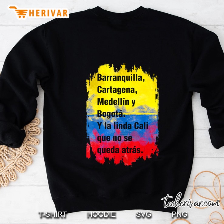 Barranquilla Cartagena Medellin Y Bogota Cali Colombian Flag Mugs