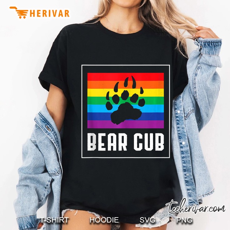 Bear Cub - Gay Lgbt Pride Hoodie