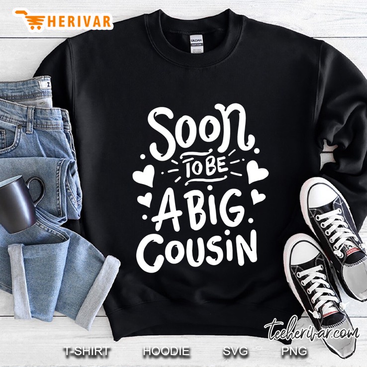Big Cousin Pregnancy Announcement Family Sweatshirt