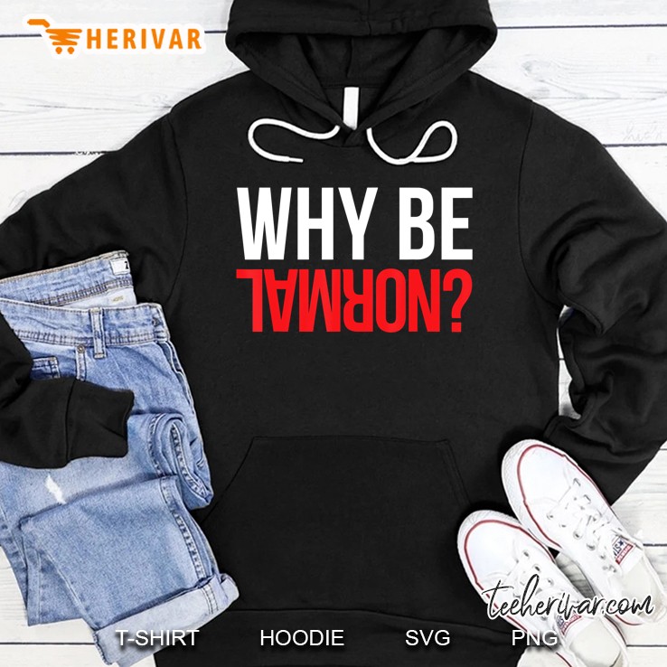 Bulgarian Why Be Normal - Weightlifting Gym Hoodie