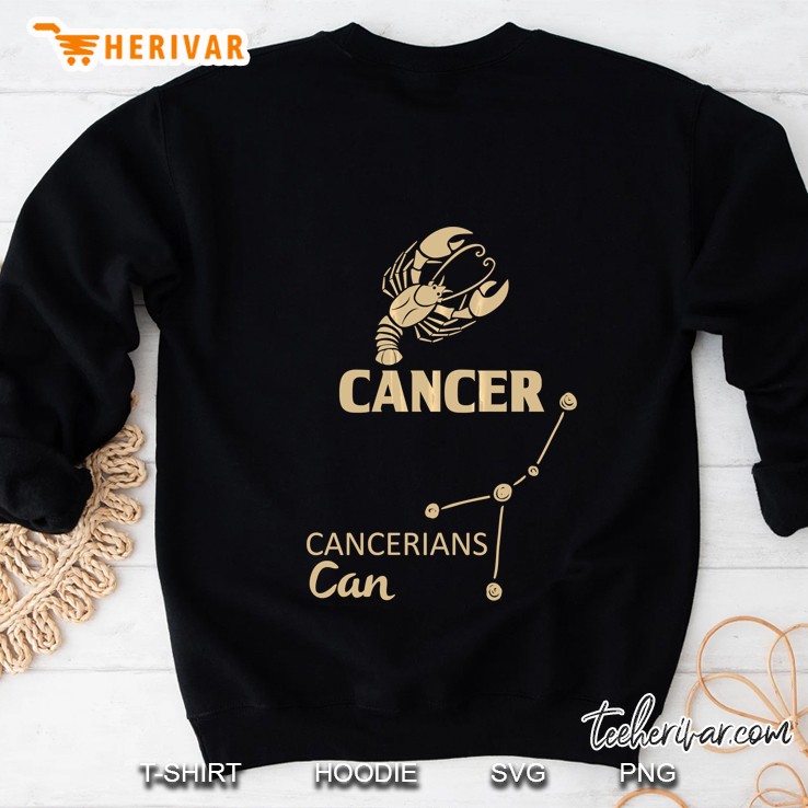 Cancer Zodiac , Funny Cancerians Quote Gif Sweatshirt