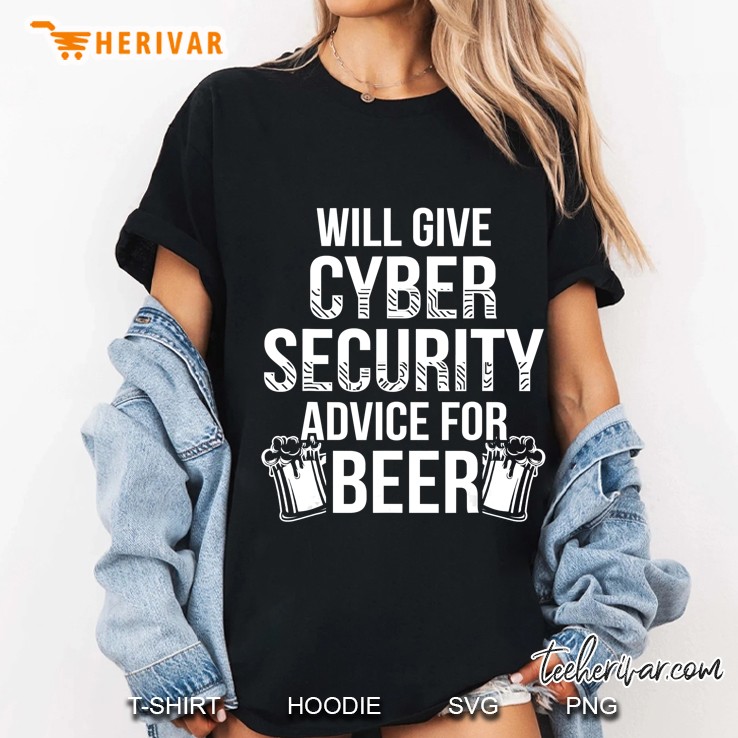 Cybersecurity It Analyst For Beer Certified Tech Security Hoodie