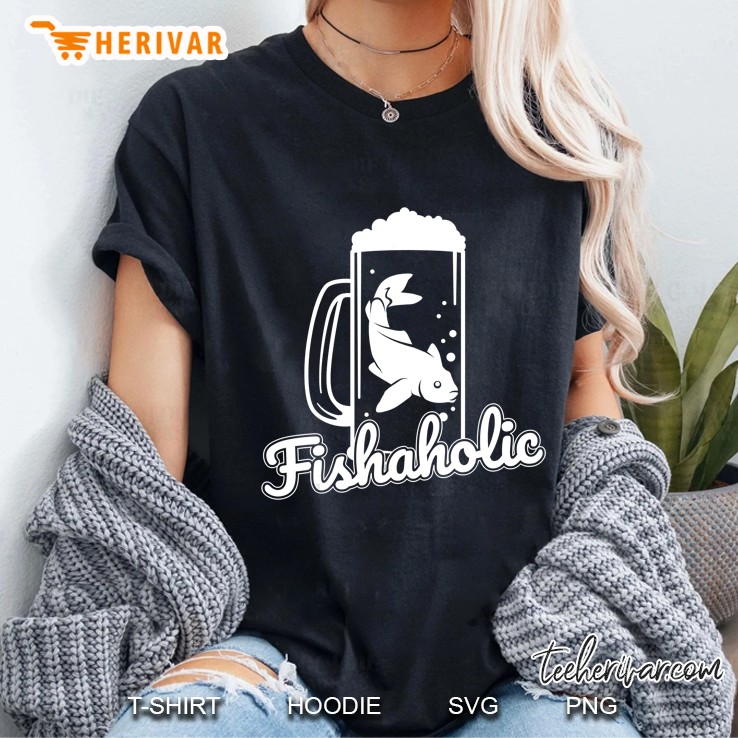 Fishaholic Alcohol Beer Drinking Fishing Fish Hoodie