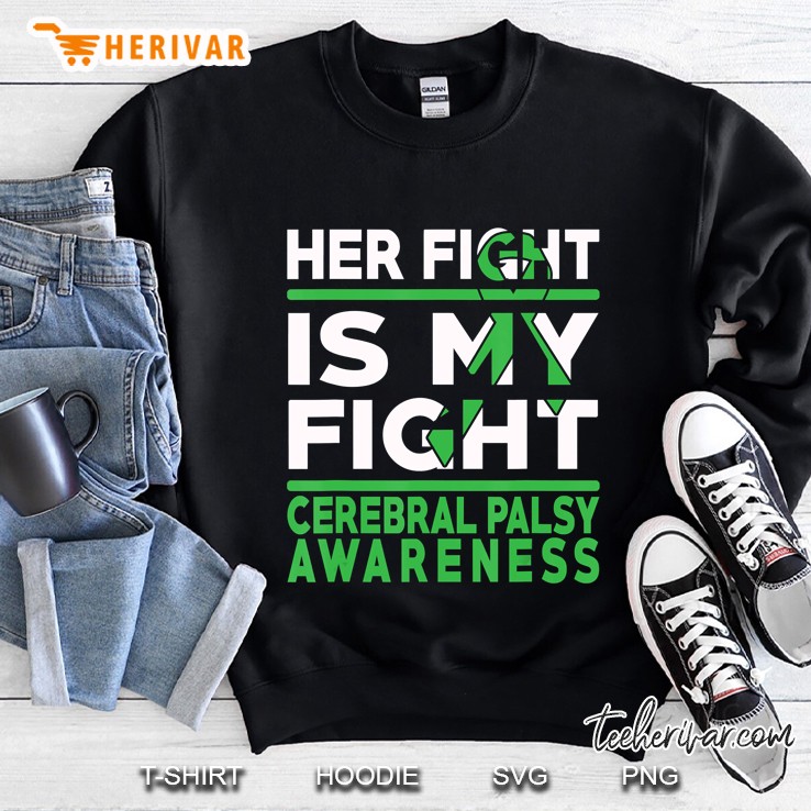 Her Fight Is My Fight Cerebral Palsy Awareness Gift Mugs