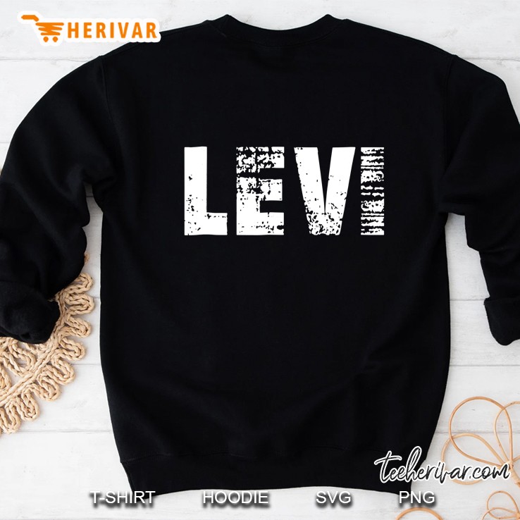 Levi Gif Levi Personalized Name Birthday Sweatshirt