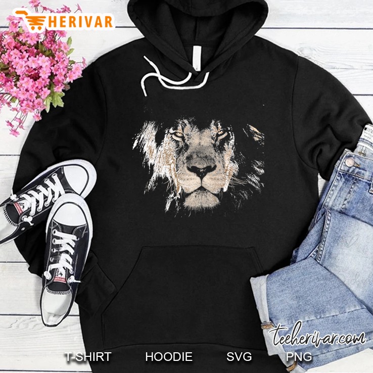 Lion Face A Gift For Zoo Keeper Or Animal Lovers Hoodie