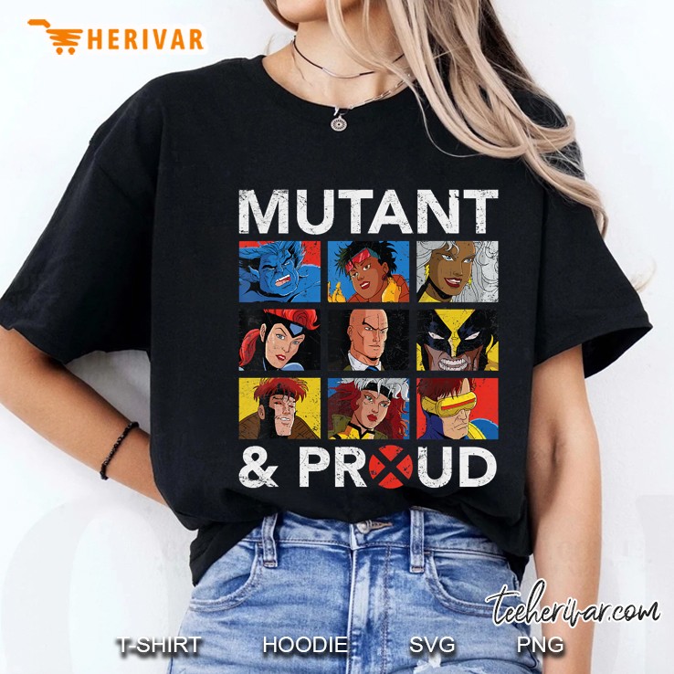 Marvel X-Men Mutant & Proud Retro Hoodie