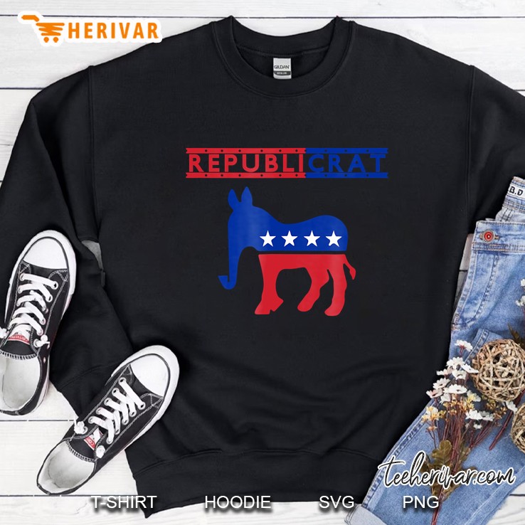 Republicrat - Republican + Democrat Mix Sweatshirt