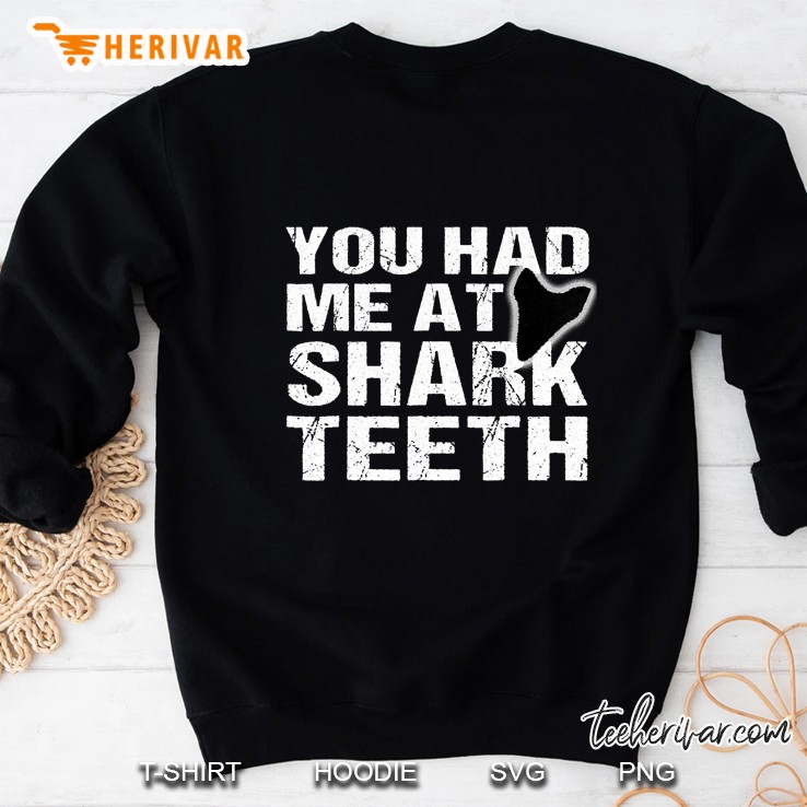Shark Teeth Tshirt Shark Tooth Collector Shirt Gift Tee Sweatshirt