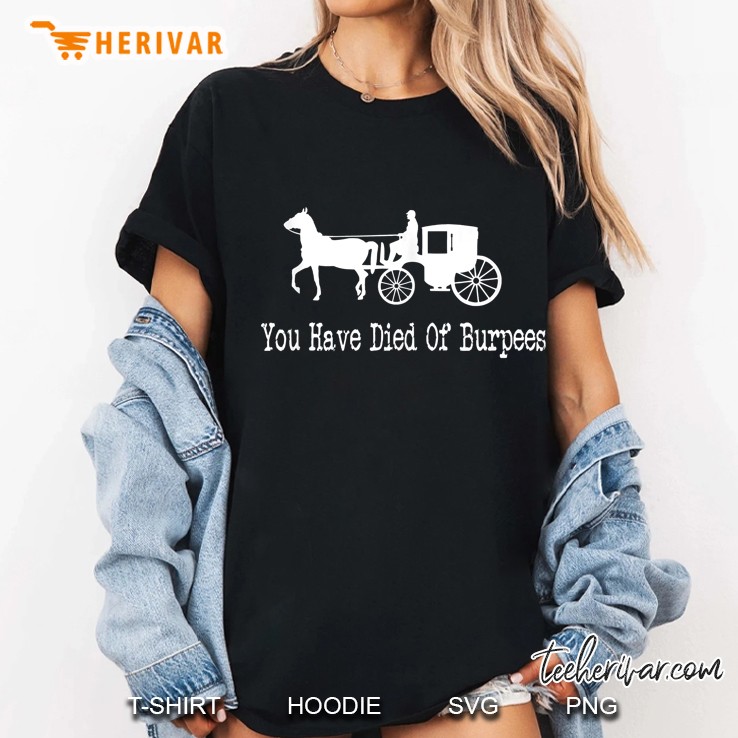 You Have Died Of Burpees Ladies Tee