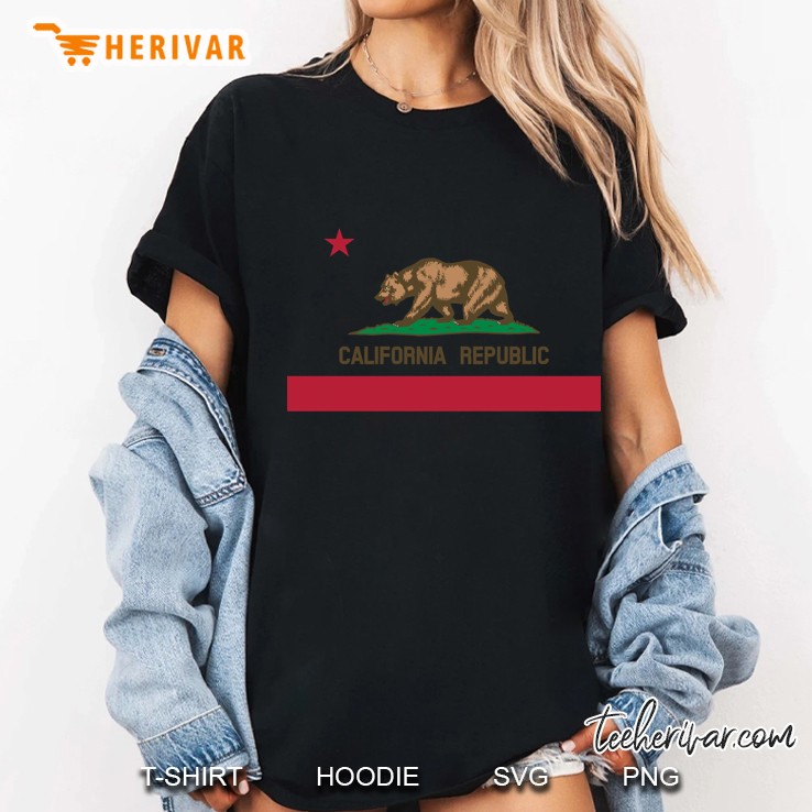 California Flag Ladies Tee
