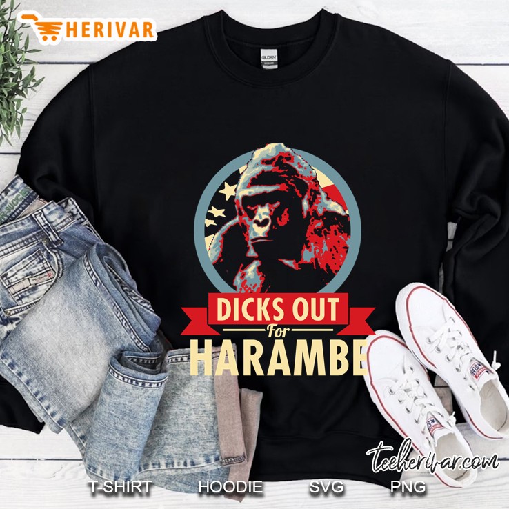 Hail To The Chimp (Dicks Out For Harambe) Sweatshirt