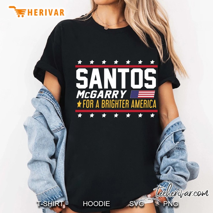 Santos And Mcgarry Campaign Poster From West Wing Ladies Tee
