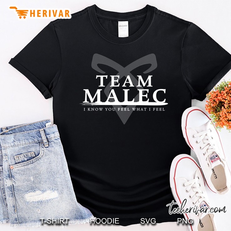 Shadowhunters - Team Malec Fitted Scoop Shirt