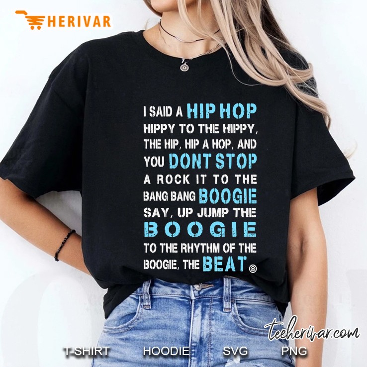 Sugar Hill Gang Rapper'S Delight Hip Hop Lyrics Classic Hoodie