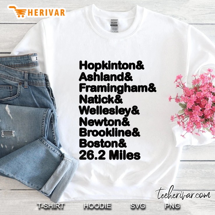 8 Boroughs Bos Marathon 2020 Ver2 Sweatshirt