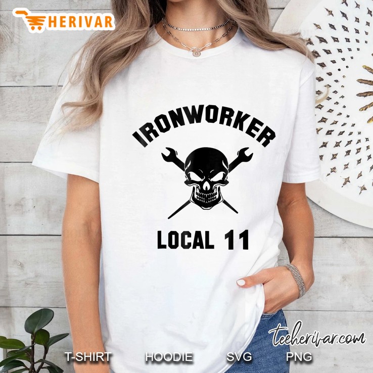 Ironworker Local 11 Ver2 Ladies Tee