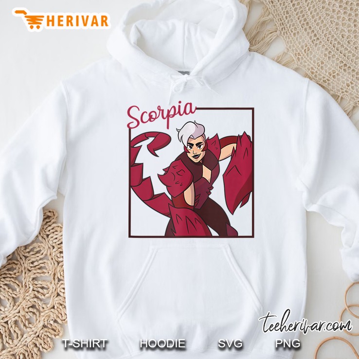 She-Ra And The Princess Of Power Script Box Scorpia Hoodie