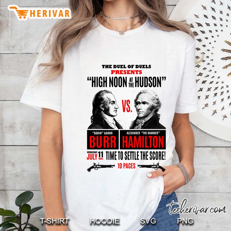 Burr Vs Hamilton History Hoodie