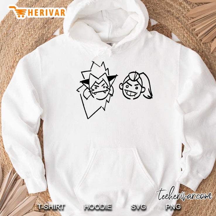 Catra And Adora Drawings On The Wall - She-Ra And The Princesses Of Power Hoodie