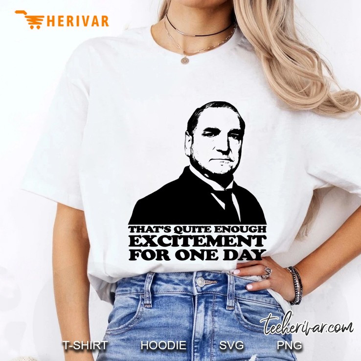 Downton Abbey Carson Excitement Ladies Tee