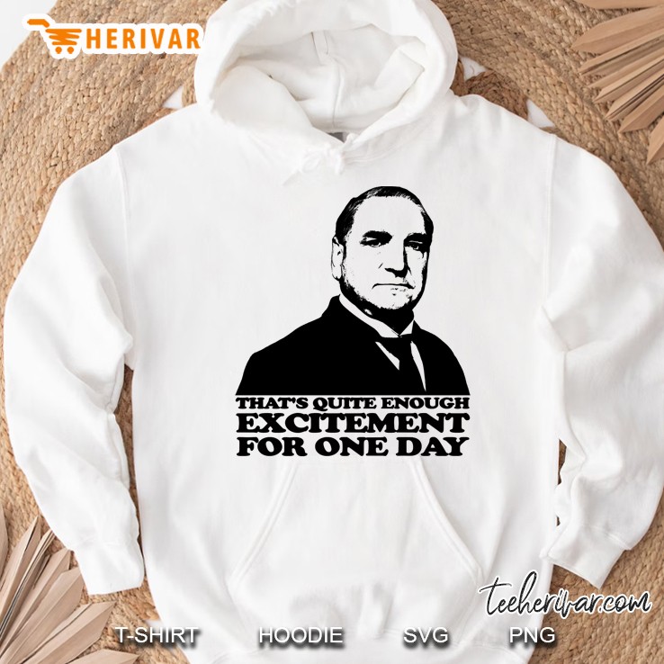 Downton Abbey Carson Excitement Hoodie