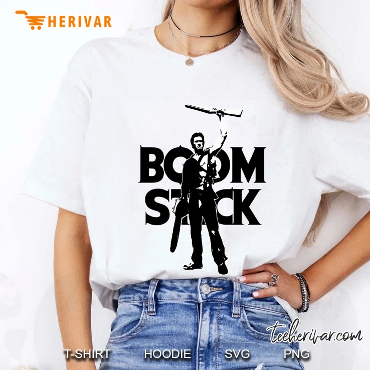 Evil Dead - Ash - Boomstick Ladies Tee