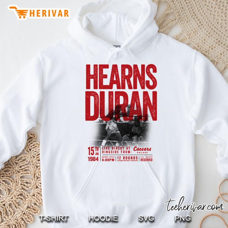 Hearns Vs Duran Boxing Hoodie