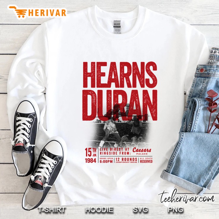 Hearns Vs Duran Boxing Sweatshirt