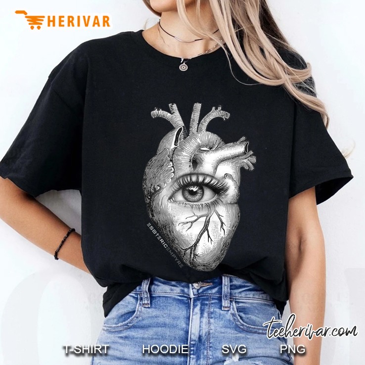 Heart Eye Shirt Mind Ladies Tee