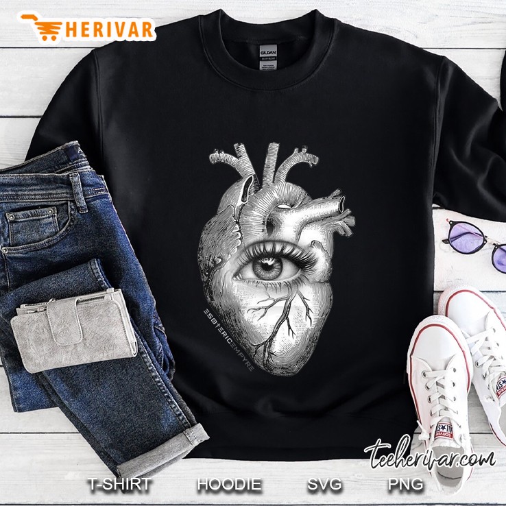 Heart Eye Shirt Mind Sweatshirt