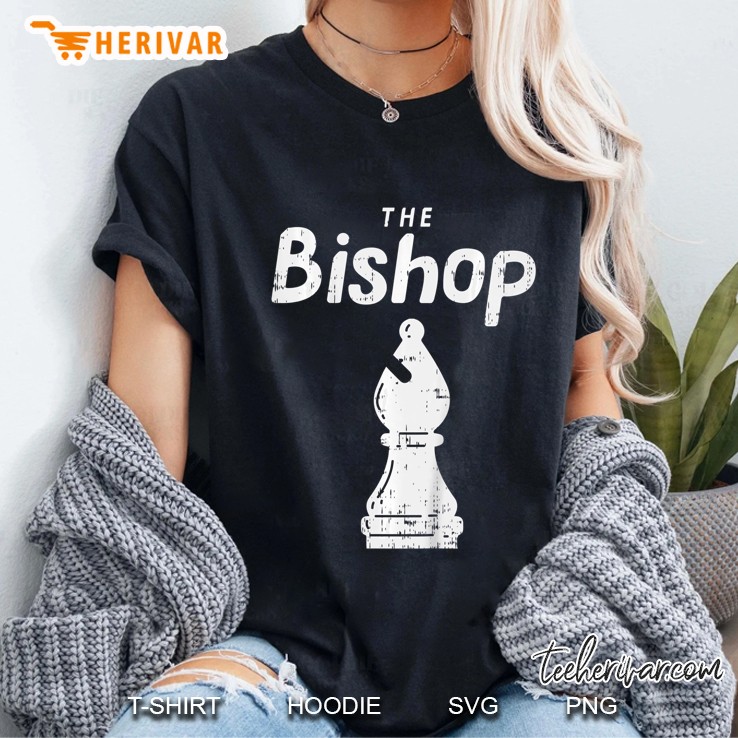 Kids Chess Piece The Bishop Shirt Halloween Matching Costume Ladies Tee