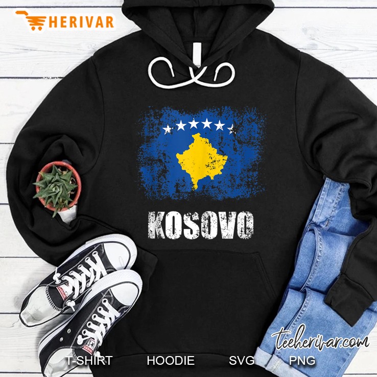 Kosovo Shirt Independence Day Kosovan Patriotic Kosovo Flag Hoodie