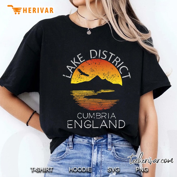 Lake Distric Cumbria England Hiking Walks Gift Hoodie