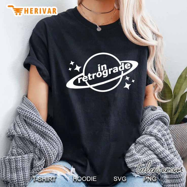 Planet Astrology Mercury Retrograde Womens Girls Ladies Tee
