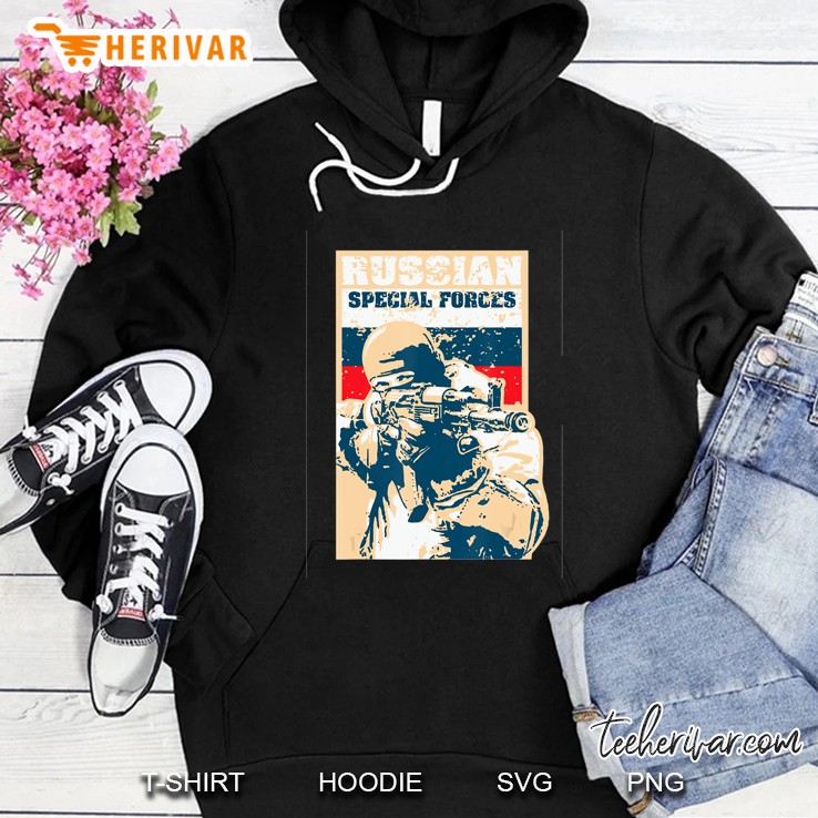 Russian Special Forces Russia, Army Tee Hoodie