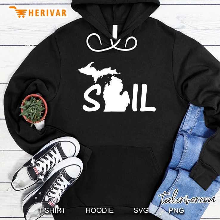 Sail Michigan Sail-Boat Sailing Lake Gift Hoodie