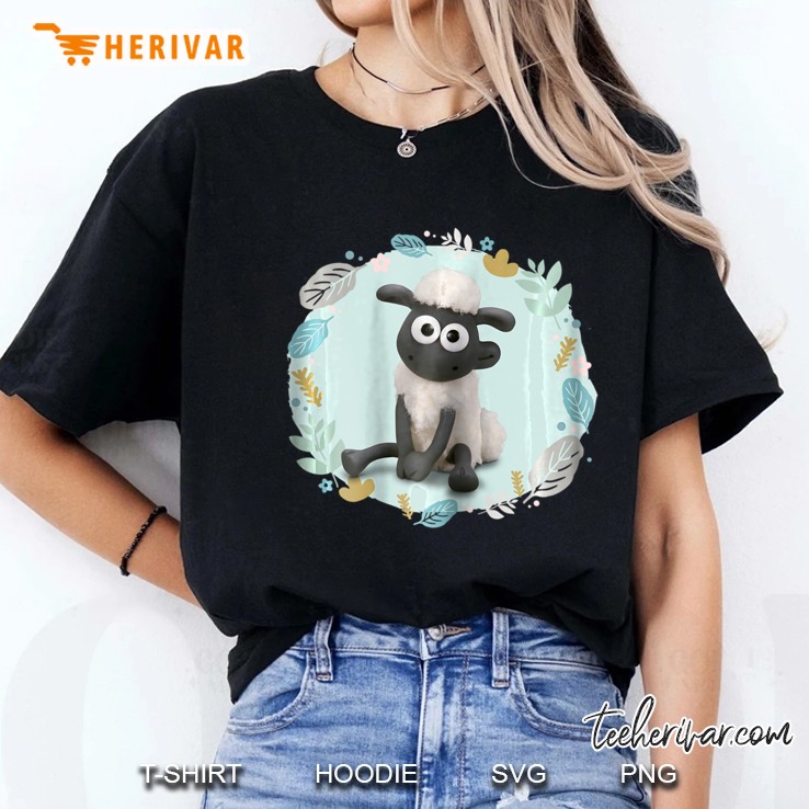 Shaun The Sheep Baby Shaun In The Leaves Ladies Tee