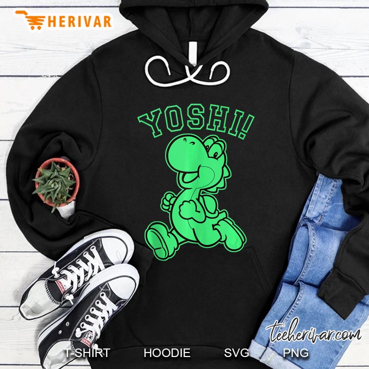 Super Mario Yoshi Green Run Hoodie
