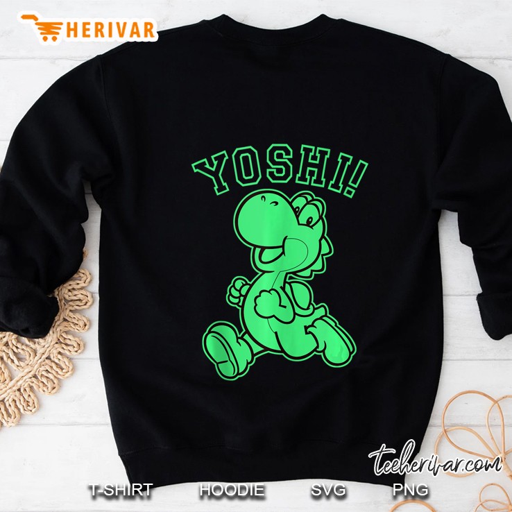 Super Mario Yoshi Green Run Sweatshirt