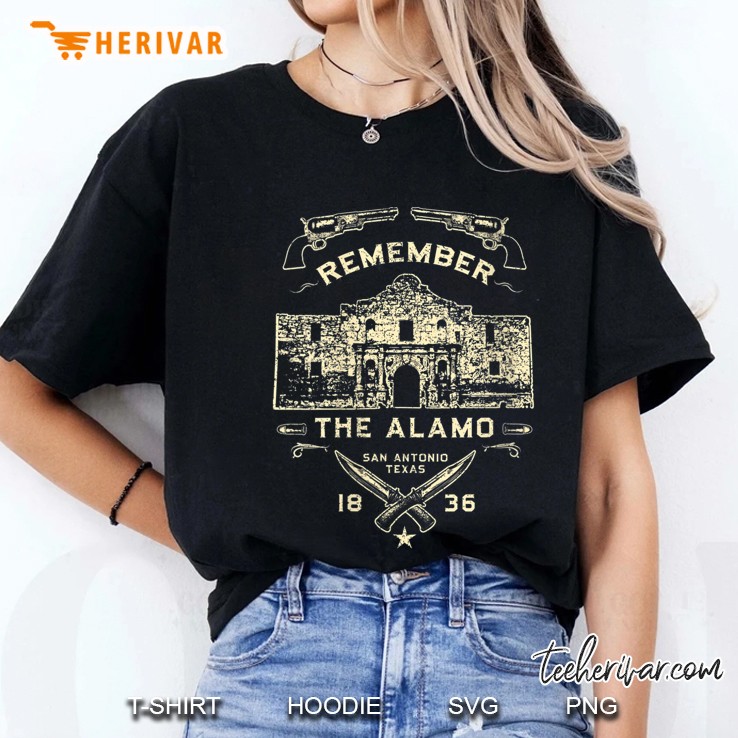 Womens Texas Remember The Alamo San Antonio Pride Ladies Tee