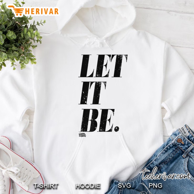 Lyrics By Lennon And Mccartney - Let It Be Hoodie