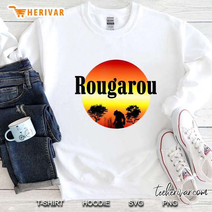Rougarou Louisiana Landscape Swamp Monster Werewolf Tee Sweatshirt