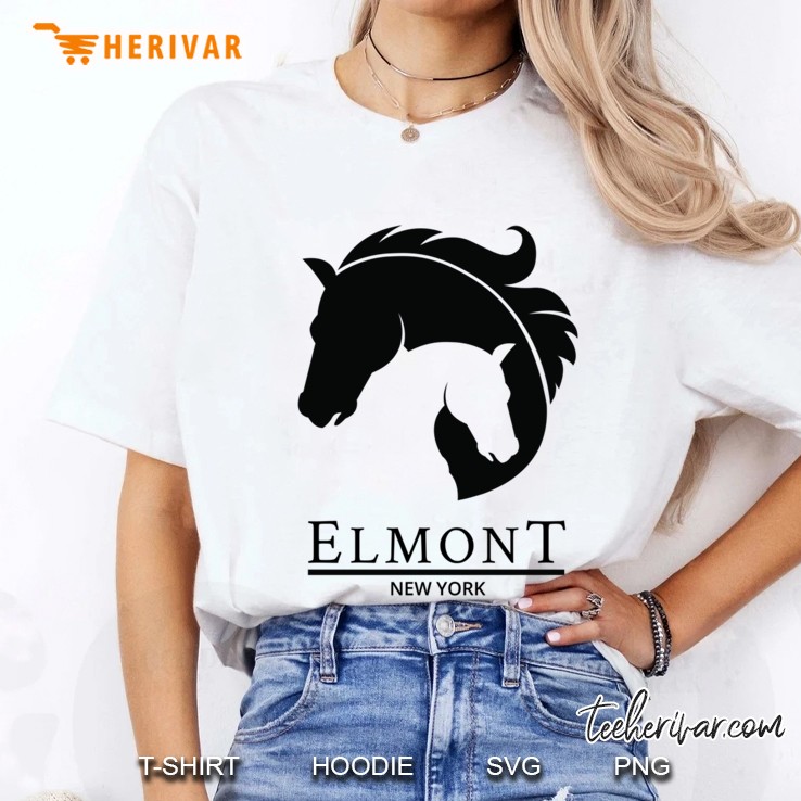Tshirt Elmont Horse Racing Fan Park Cool Belmont Gambling Ladies Tee