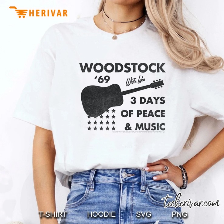 Woodstock - Guitars And Stars Hoodie