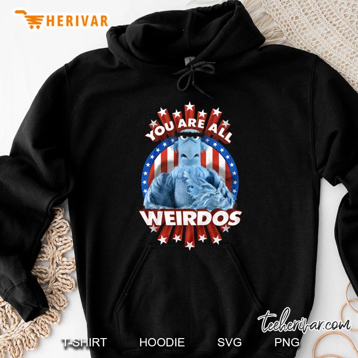 You Are All Weirdos Sam Eagle Hoodie