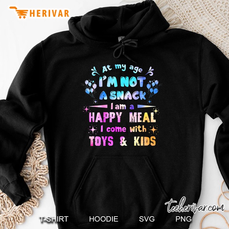 At My Age I'm Not A Snack I'm A Happy Meal Watercolor Mugs